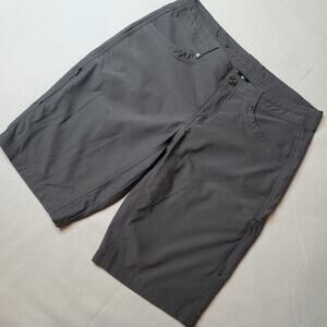 Kuhl Womens Size 6 Trekr Short Flat Front Hiking Camping Outdoor Gray 6355